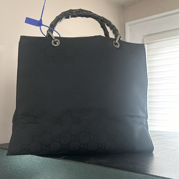 GUCCI BLACK TOMFORD TOTE - Picture 2 of 12